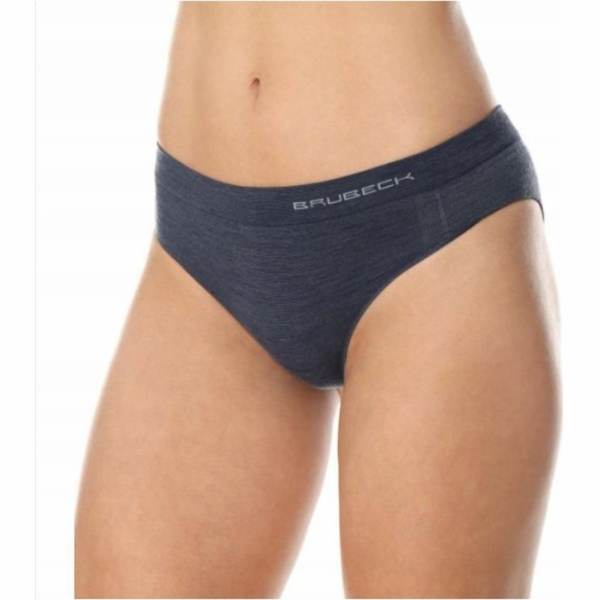 Brubeck HI10070 Dámské bokové kalhoty COMFORT WOOL tmavé ...