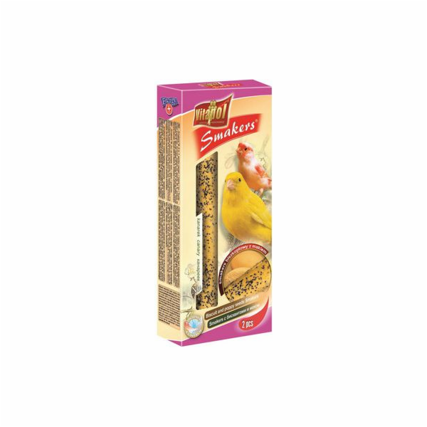 Vitapol Smakers piškot s mákem pro kanárky Vitapol 50g