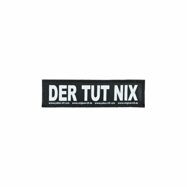 Trixie samolepka na suchý zip 2 Julius-K9, S, DER TUT NIX
