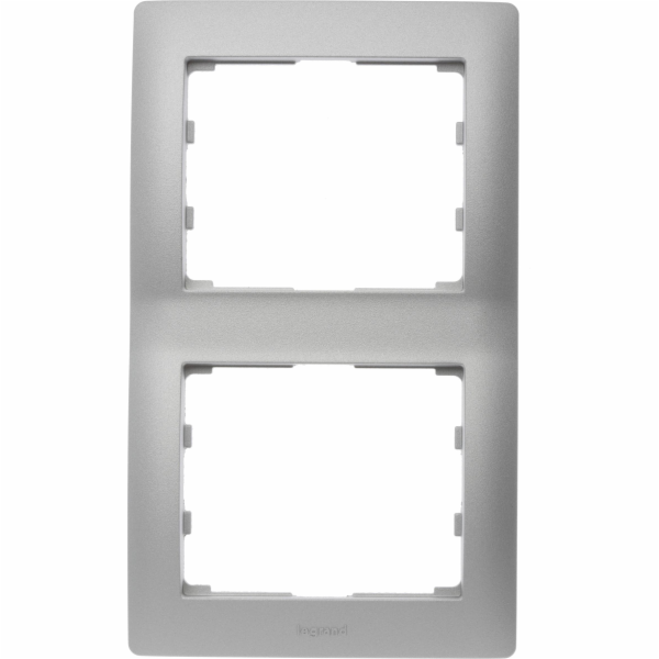 Legrand Sistena Life dvojitý rám vertikální metalíza 771306