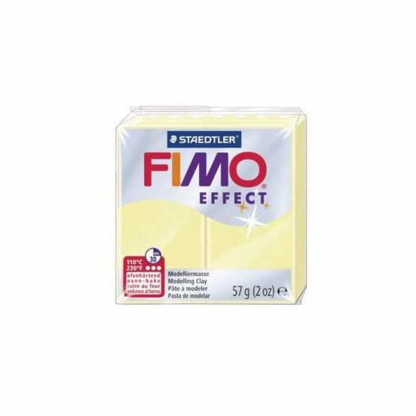 Staedtler Thermoseting mass FIMO efekt vanilková kostka