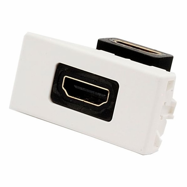 Kontakt-Simon K45/2 HDMI zásuvka čistě bílá - K129B/9