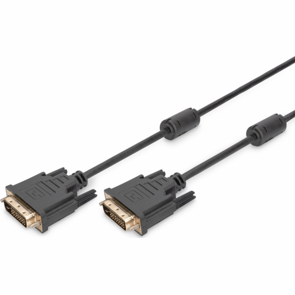 Digitus DVI-D - DVI-D kabel 3m černý (AK-320101-030-S)