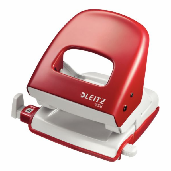 Děrovačka Leitz 5008 30 listů červená (10K231B)