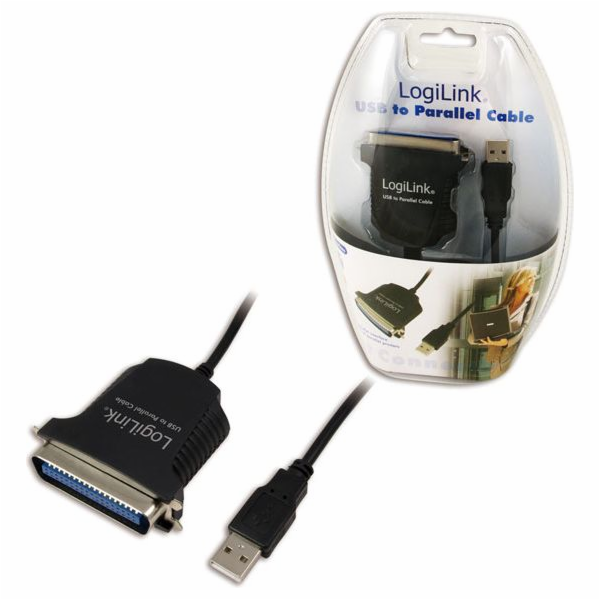 LogiLink USB-A USB kabel – 1,5 m černý (AU0003C)