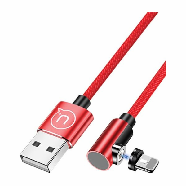 Usams USB-A – Lightning kabel 1 m červený (63289)