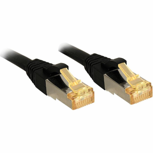 Lindy Patchcord Cat.7, S/FTP, PIMF, LSOH, 3m, černý (47310)