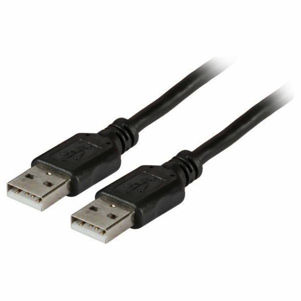 EFB USB kabel USB-A – USB-A 1,8 m černý (K5253SW.1.8)