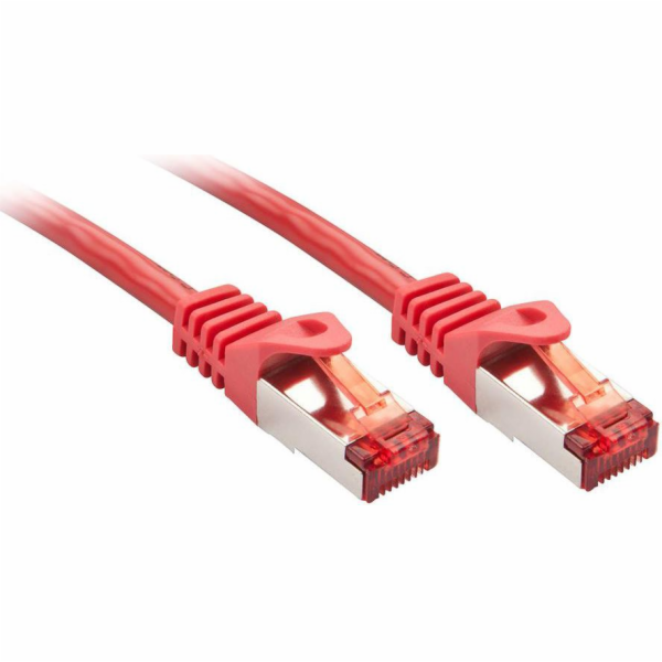 Lindy Patchcord Cat.6, S/FTP, 0,3 m, červený (47360)