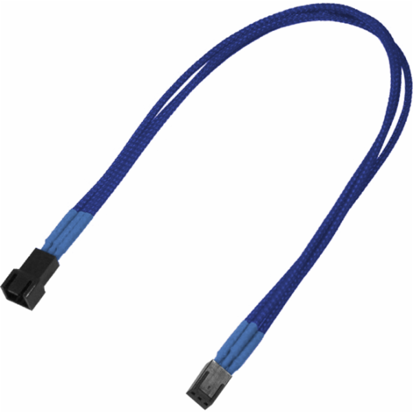 Nanoxia 3-pin - 3-pin, 0,3 m, modrá (900200017)