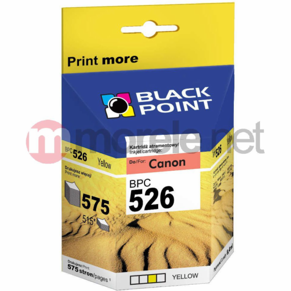 Inkoust Black Point BPC526Y / CLI-526Y (žlutý)
