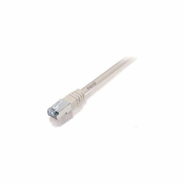 Equip Patchcord Cat6A, S/FTP, 2m, šedý (605601)