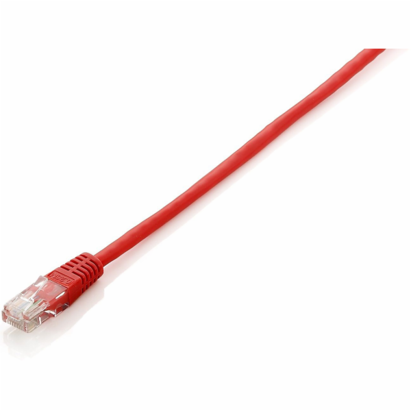 Equip Patchcord Cat6, U/UTP, 15m, červený (625428)