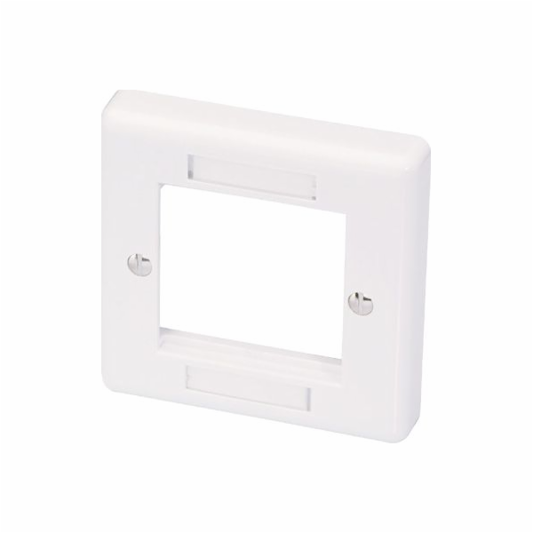 Lindy Single AV Face Plate pro GBtype single Pattress Box...