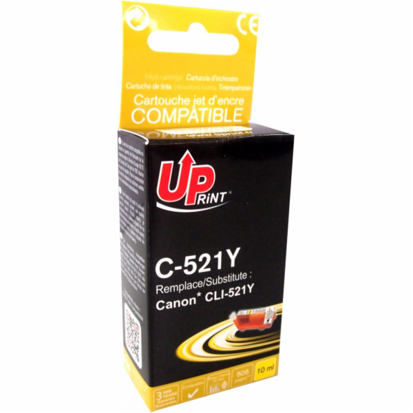 Inkoust UPrint C-521Y / CLI521Y (žlutý)