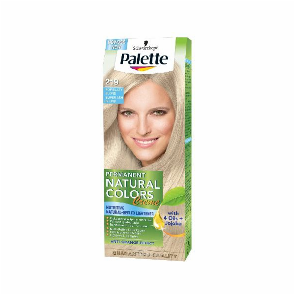 Palette Permanent Natural Colors Ash Blonde č. 219 1 bal....