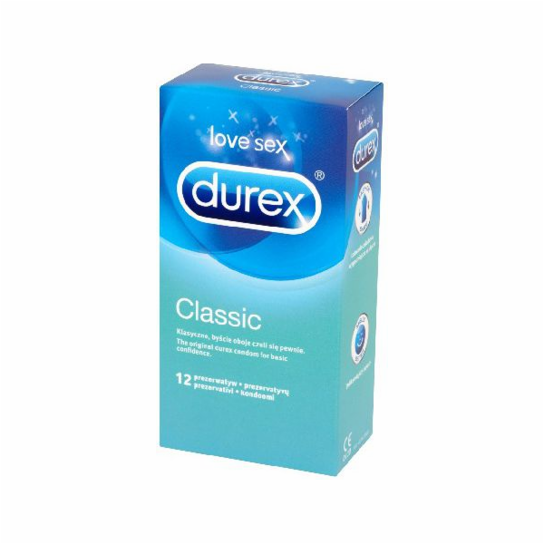 Kondomy Durex Classic 12 ks