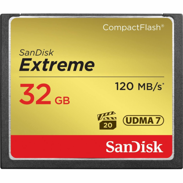 SanDisk Extreme Compact Flash karta 32 GB (SDCFXSB-032G-G46)