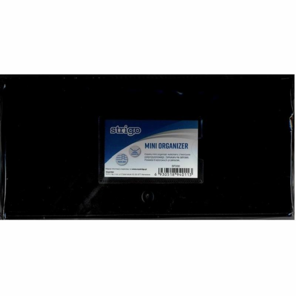 Strigo Organizér mini PP DL černý STRIGO