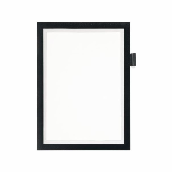 Odolný samolepicí rámeček Duraframe Note A4 černý (DUR456)