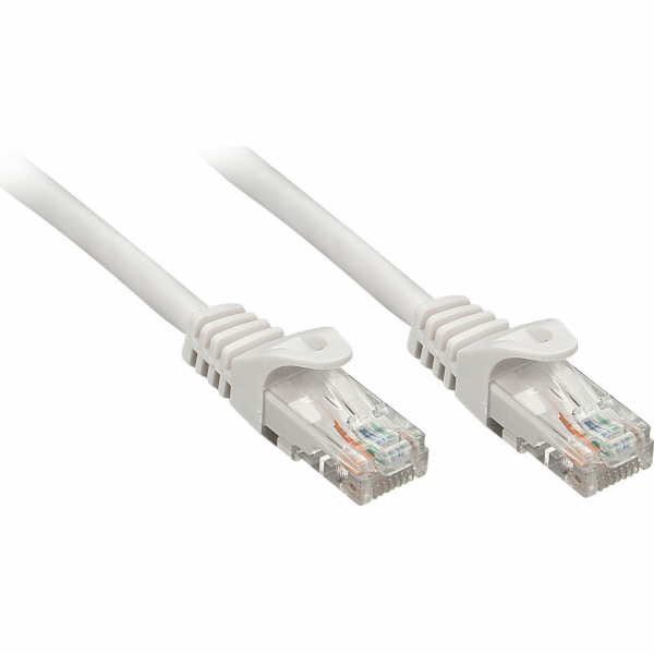 Lindy Patchkabel Cat6 U/UTP Basic šedá 0,50m (48161)