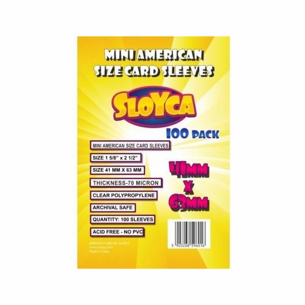 Baldar Trička Mini American 41x63mm (100ks) SLOYCA