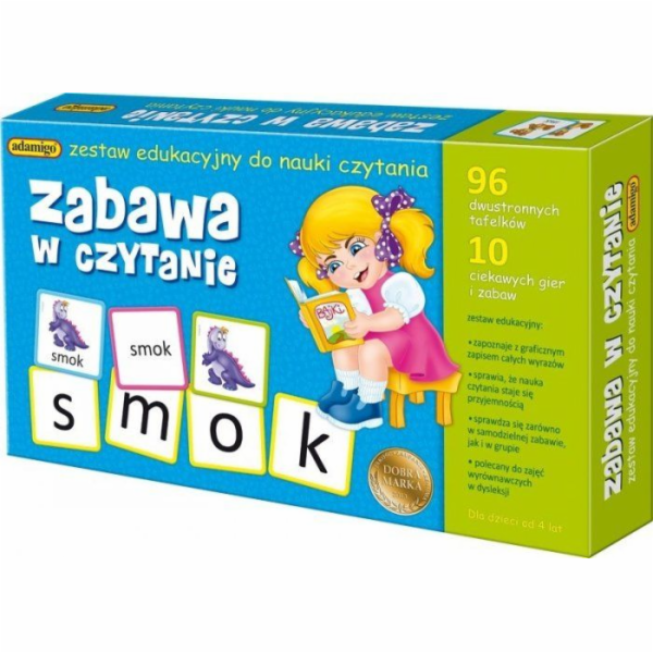 Adamigo Čtení zábavná vzdělávací hra
