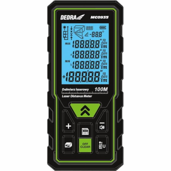 Laserový dálkoměr Dedra MC0935