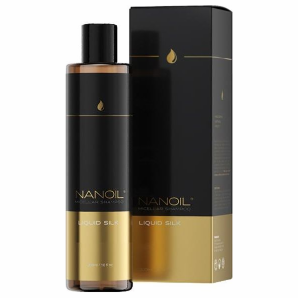 Nanoil Liquid Silk Micellar Shampoo micelární šampon s he...
