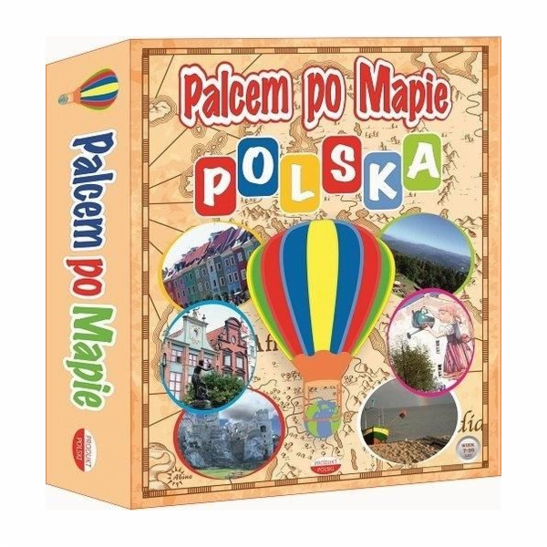 Abino Hraje prstem na mapě - Polsko
