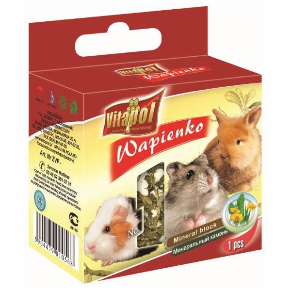 Vitapol LIMETOVÁ KOSTKA PRO HLODAVCE S pampeliškou