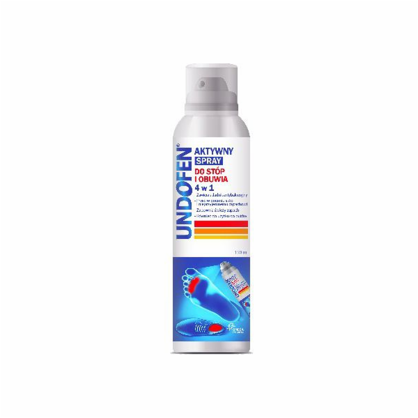 Undofen Active sprej na nohy a boty 4v1 150ml