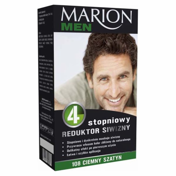 Redukce Marion Men Grey č. 108 Tmavý satén - 78108