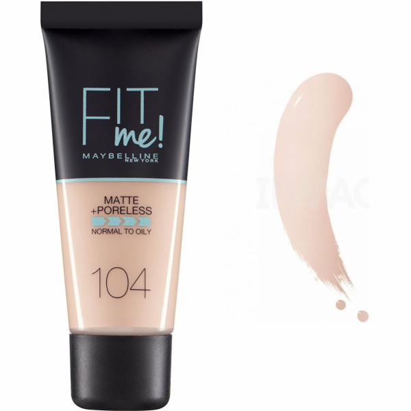 Maybelline Fit Me Liquid Foundation 104 Soft Ivory 30 ml
