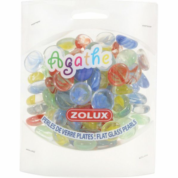 Skleněné oblázky Zolux Agathe mix