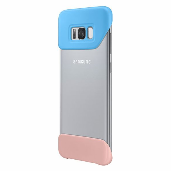Samsung Galaxy S8 Plus dvoudílný kryt, modro-růžový (EF-M...