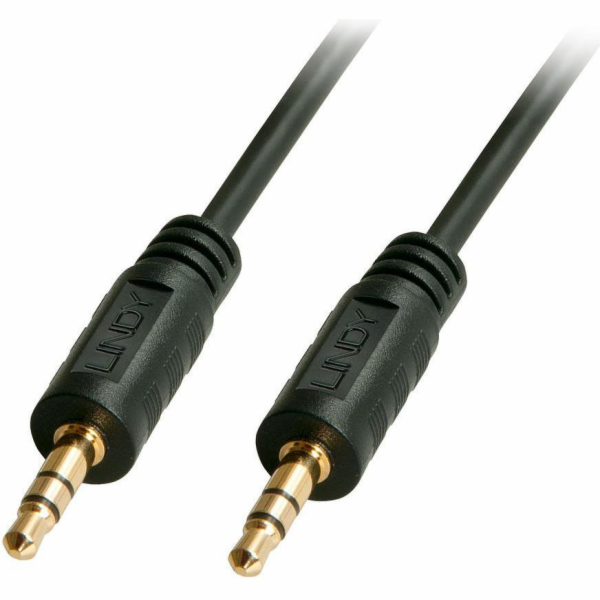 Lindy kabel Jack 3,5 mm – Jack 3,5 mm 10m černý (35646)