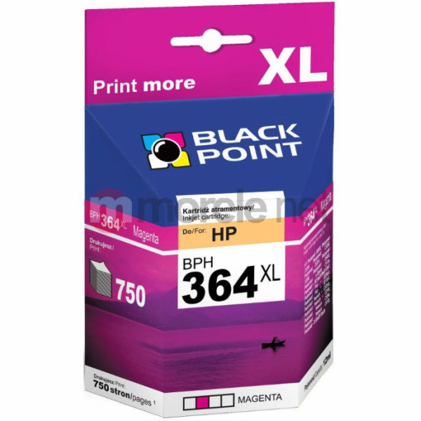 Inkoust Black Point BPH364XLM / CB324EE č. 364XL (purpurová)