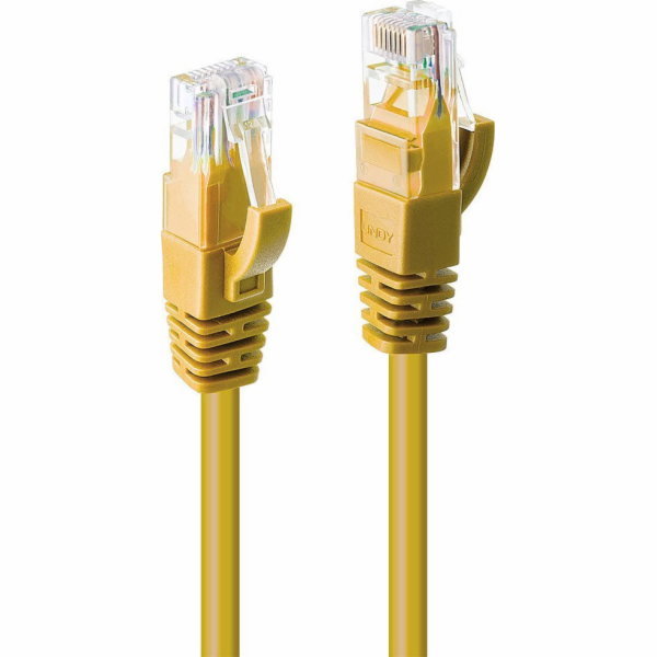 Lindy Patchkabel Cat6 U/UTP gelb 0,30 m (48060)