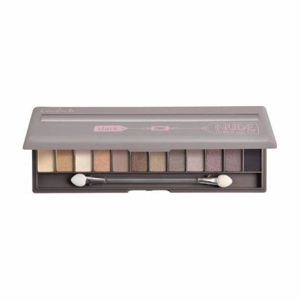 Lovely Make Up Kit Paletka očních stínů Dark Nude 13g