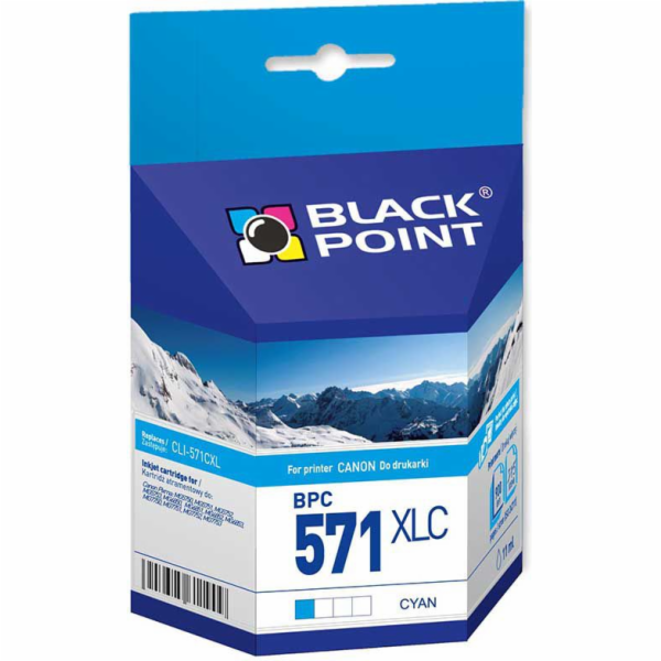 Inkoust Black Point CANON CLI-571XLC (BPC571XLC)