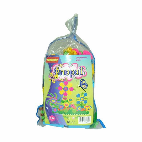Polesie Klocki Flora 1 (126 kusů v sáčku) - 5403