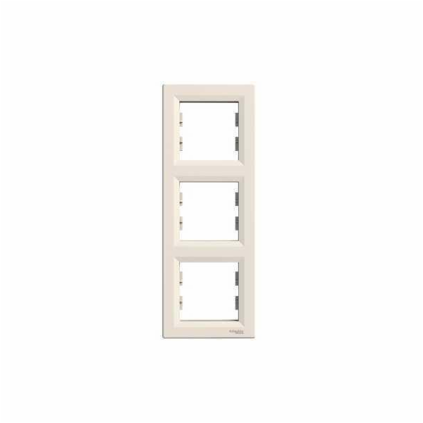 Schneider Electric Triple rám Asfora krémová EPH5810323