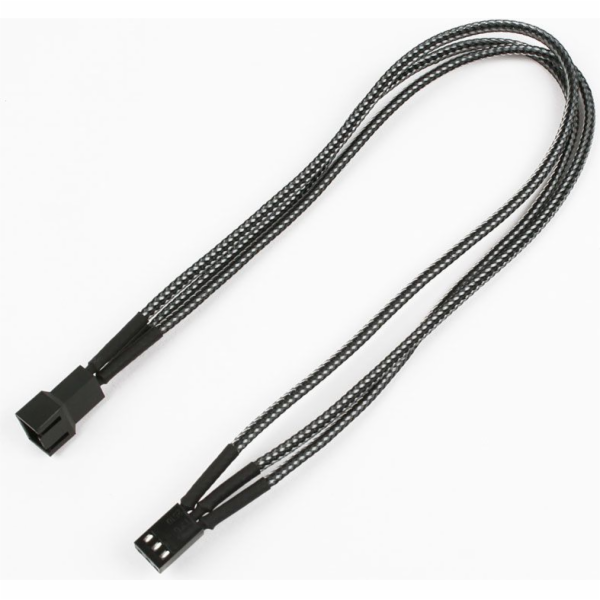 Nanoxia 3-pin - 3-pin, 0,3 m, šedá (NX3PV3EC)