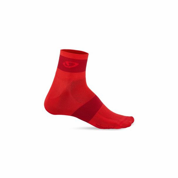 Ponožky Giro GIRO COMP RACER červené vel. M (GR-8053376)