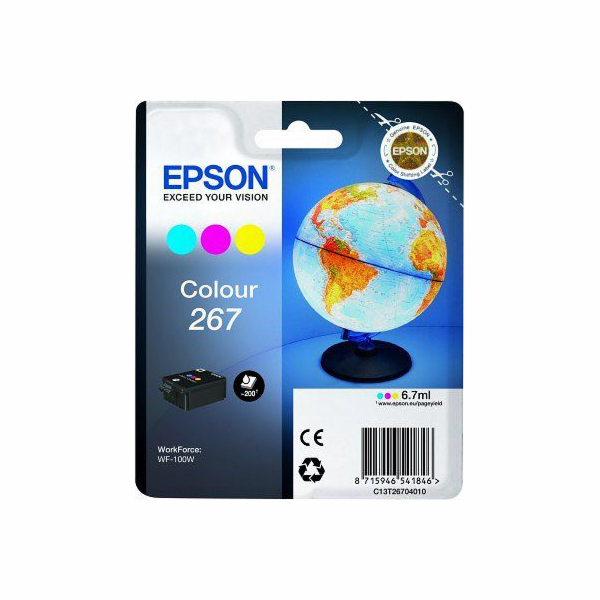 Epson Ink 267 C13T26704010 (barevný)