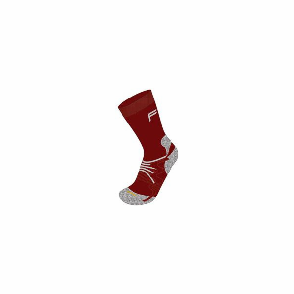 Pojistka Outdoorové ponožky WALKING E 100 47-49 vínové (F...