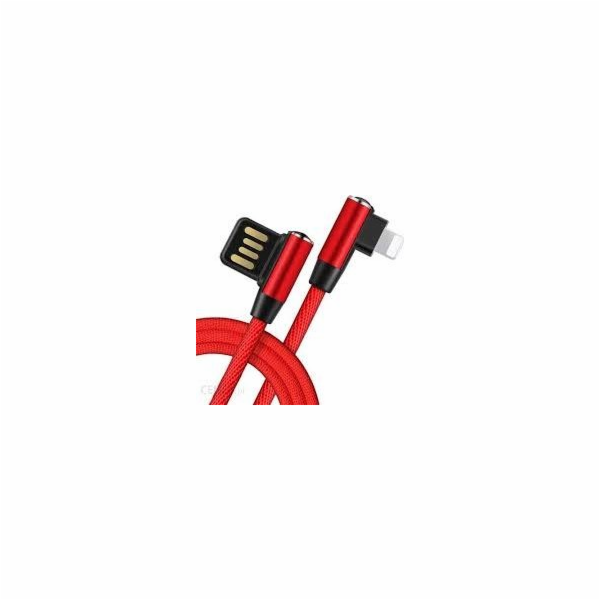Libox USB-A - Lightning kabel 1 m červený (LB0151)