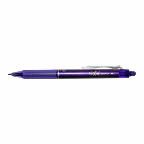 Pilot Frixion clicker kuličkové pero fialové (PIBLRT-FR7-V)