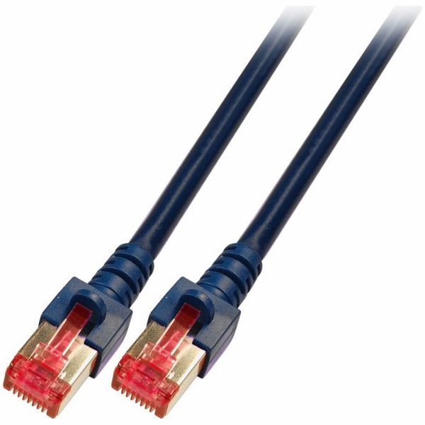 EFB Patchcord, 5m, S/FTP, Cat6, PIMF, černý (K5515.5)